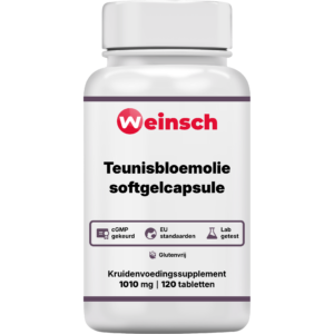 Teunisbloemolie softgelcapsule 1000mg