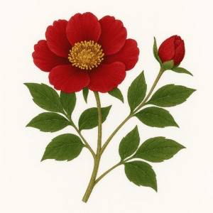 Rode Pioenwortel (Chi Shao)