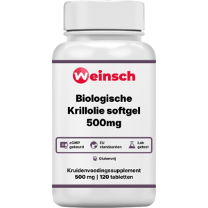 Biologische Krillolie softgel 500mg