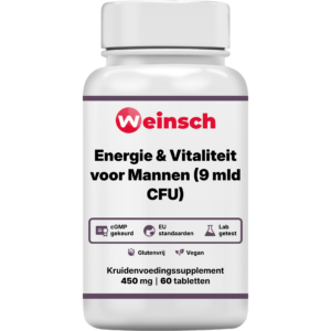 Energie & Vitaliteit voor Mannen (9 mld CFU)