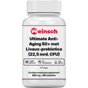 Ultimate Anti-Aging 50+ met Livaux-prebiotica (22,5 mrd. CFU)