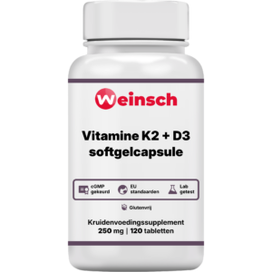 Vitamine K2 + D3 softgelcapsule