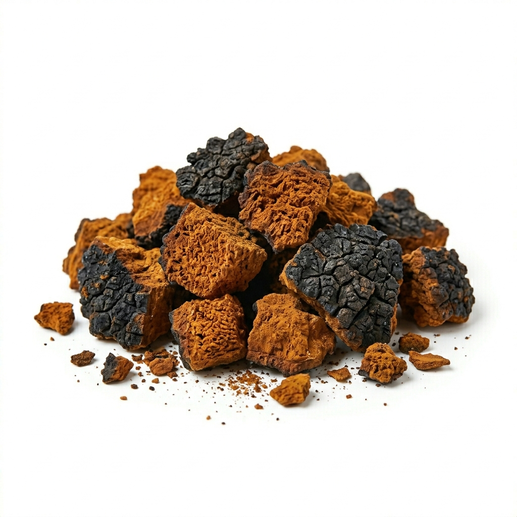 Chaga (Inonotus obliquus) (Bái huà róng)