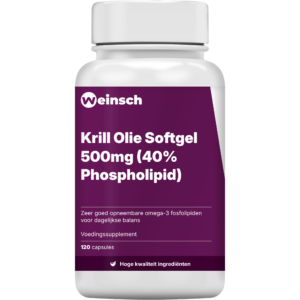 Krill Olie Softgel 500mg (40% Phospholipid)