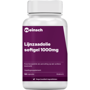 Lijnzaadolie softgel 1000mg