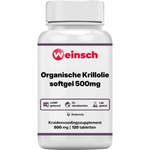 Organische Krillolie softgel 500mg