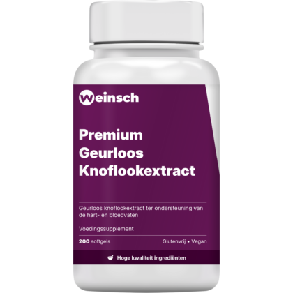 Premium geurloos knoflookextract verpakking potje 1.png