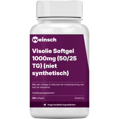 Visolie softgel 1000mg 50 25 tg niet synthetisch verpakking potje.png