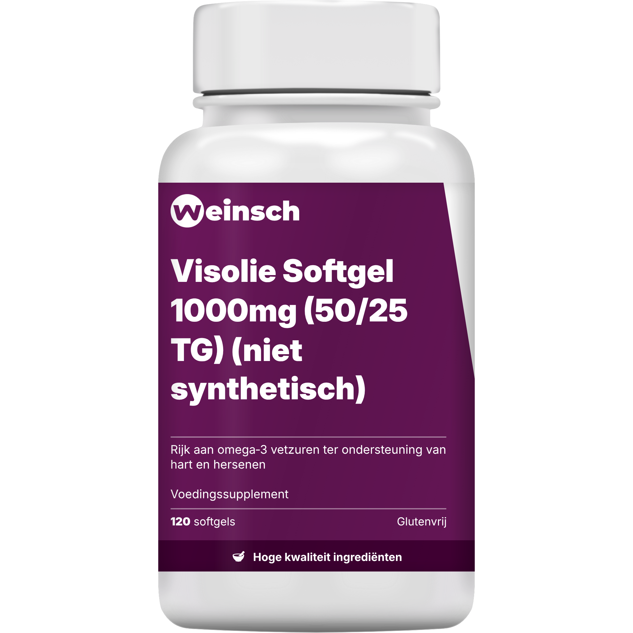 Visolie softgel 1000mg 50 25 tg niet synthetisch verpakking potje.png