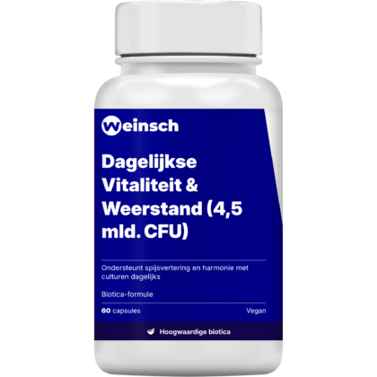 Dagelijkse vitaliteit weerstand 4 5 mld cfu verpakking potje wei.png