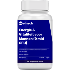 Energie & Vitaliteit voor Mannen (9 mld CFU)
