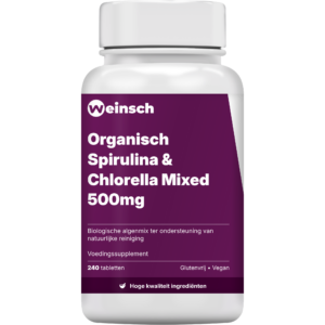 Organisch Spirulina & Chlorella Mixed 500mg