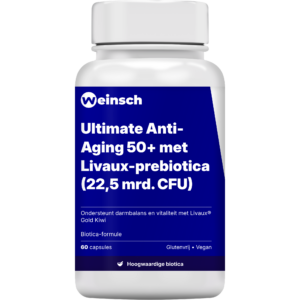 Ultimate Anti-Aging 50+ met Livaux-prebiotica (22,5 mrd. CFU)
