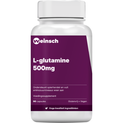 L glutamine 500mg verpakking potje wei.png