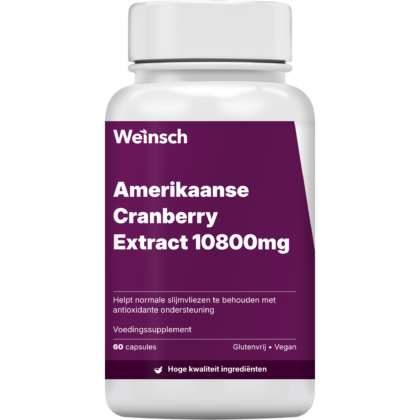 Amerikaanse cranberry extract 10800mg verpakking potje.png