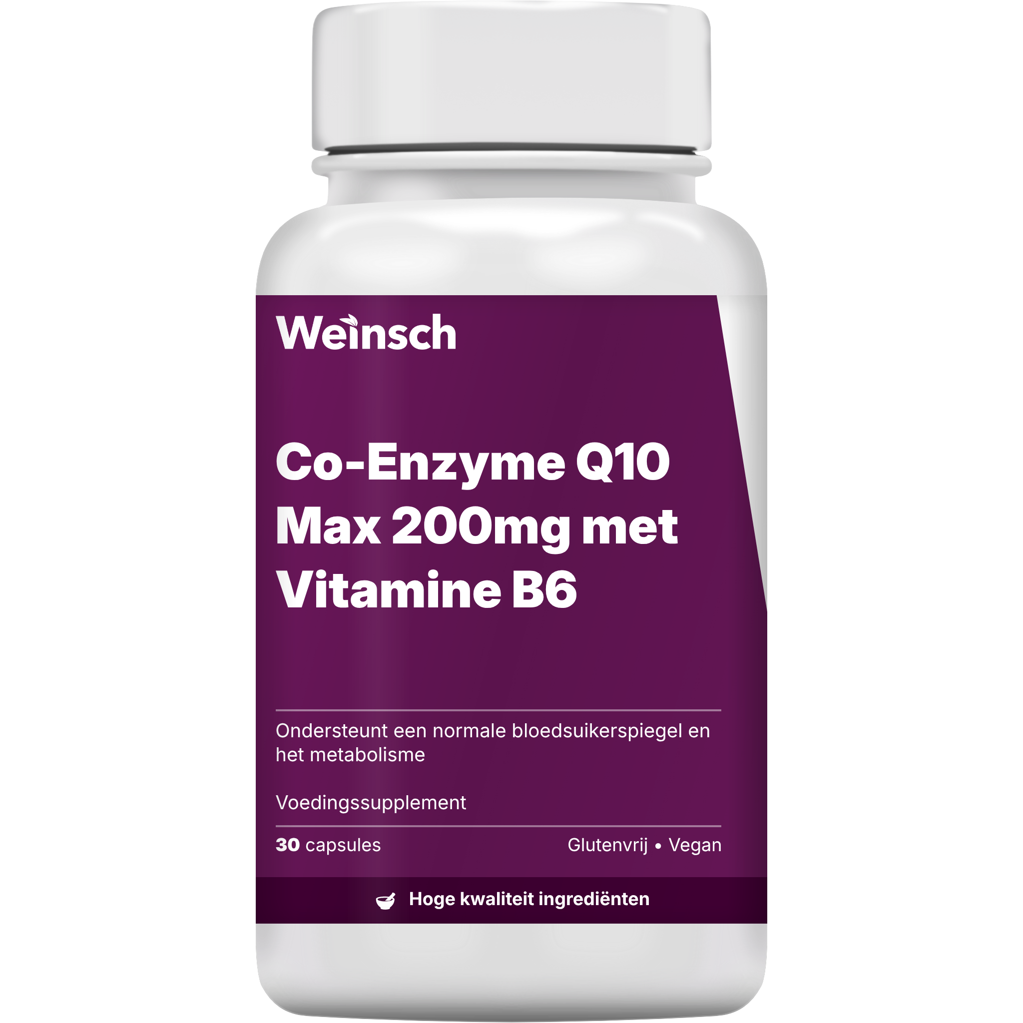 Co-Enzyme Q10 Max 200mg met Vitamine B6