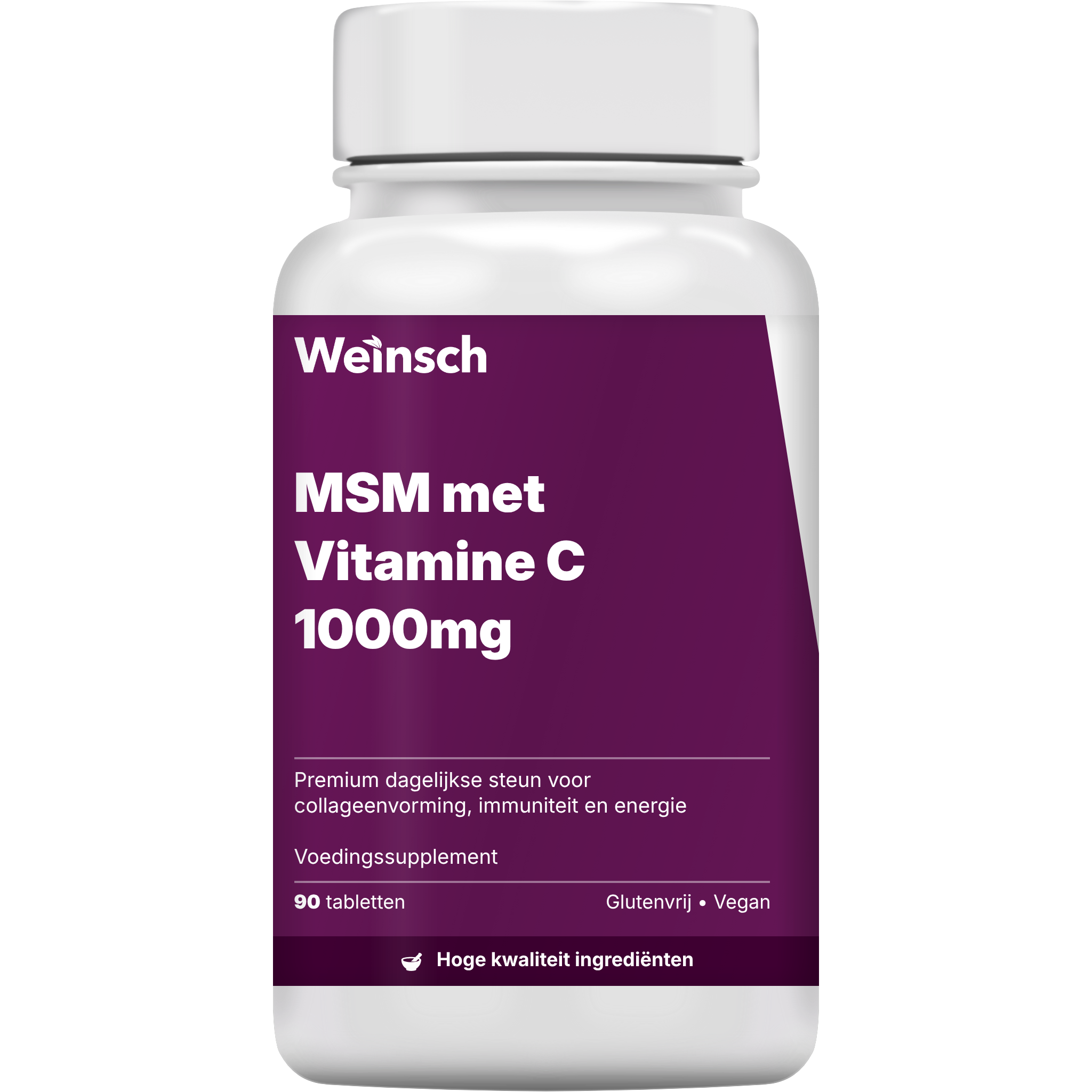 Msm met vitamine c 1000mg verpakking potje.png