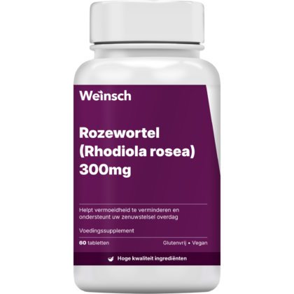 Rozewortel rhodiola rosea 300mg verpakking potje.png