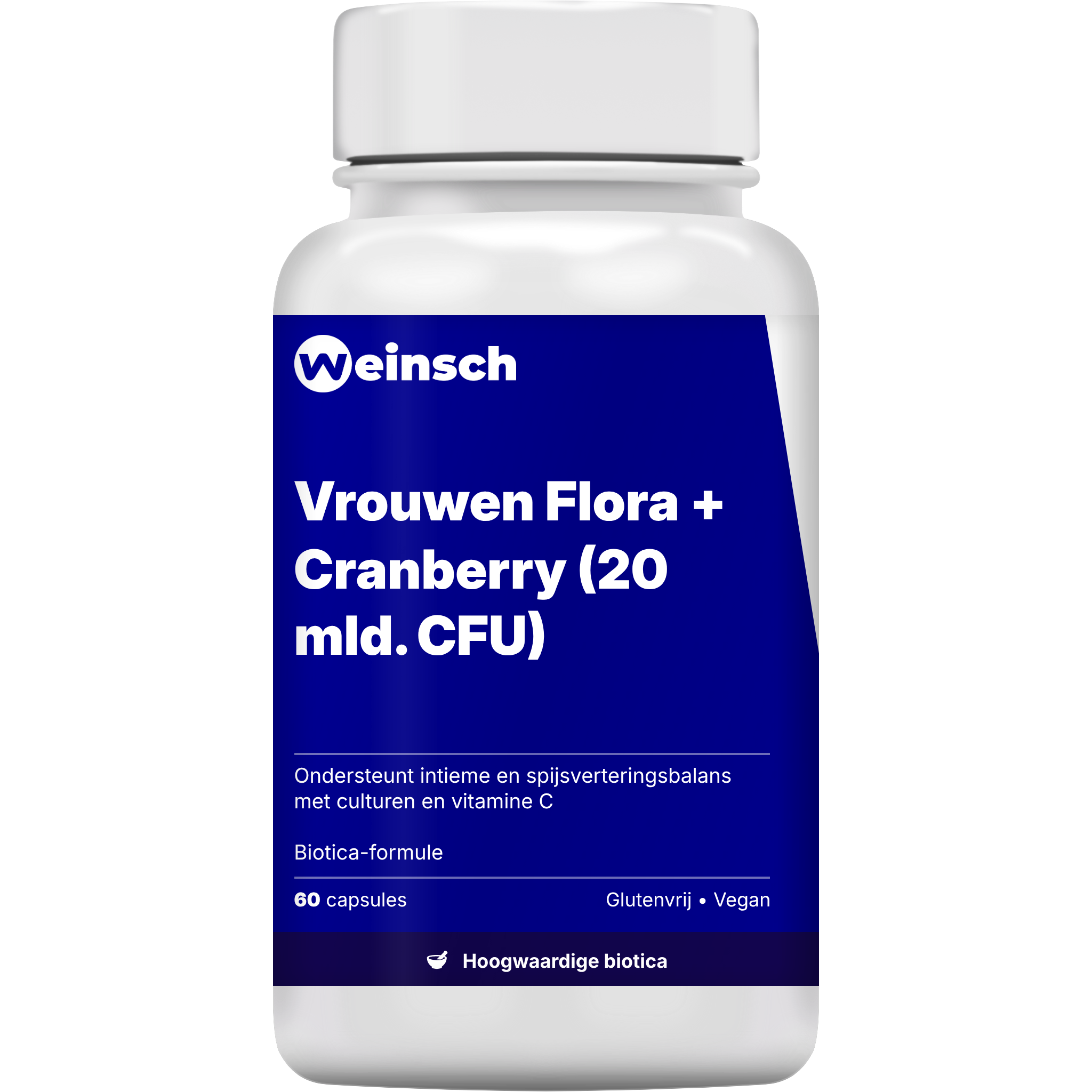 Vrouwen Flora + Cranberry (20 mld. CFU)