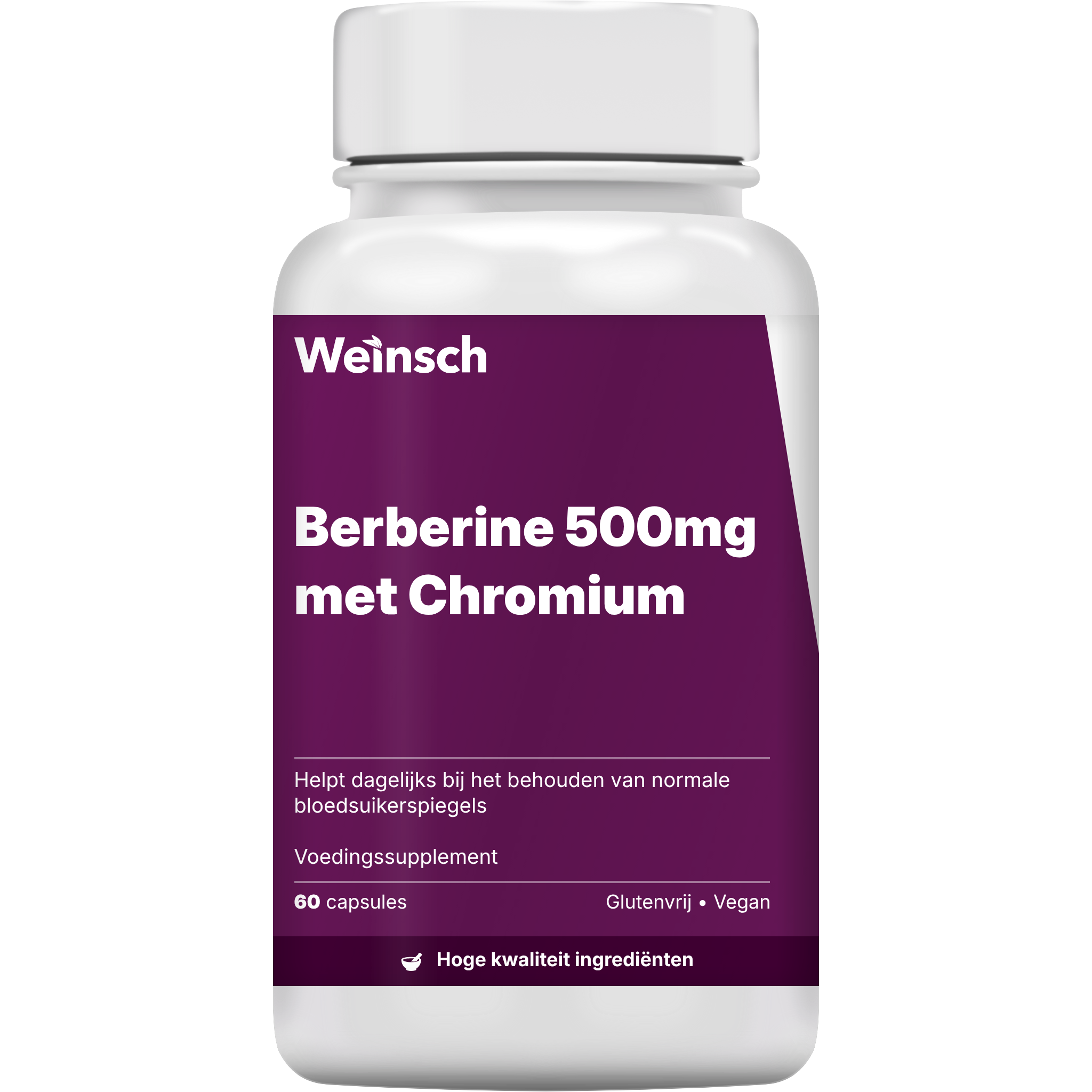 Berberine 500mg met Chromium