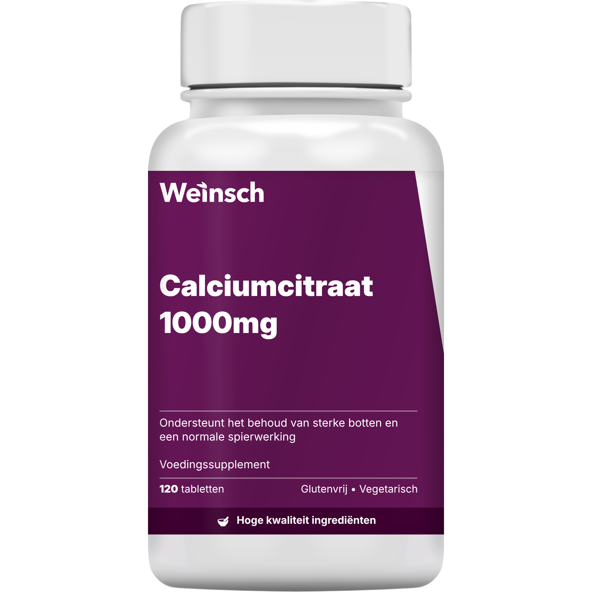 Calciumcitraat 1000mg verpakking potje.png