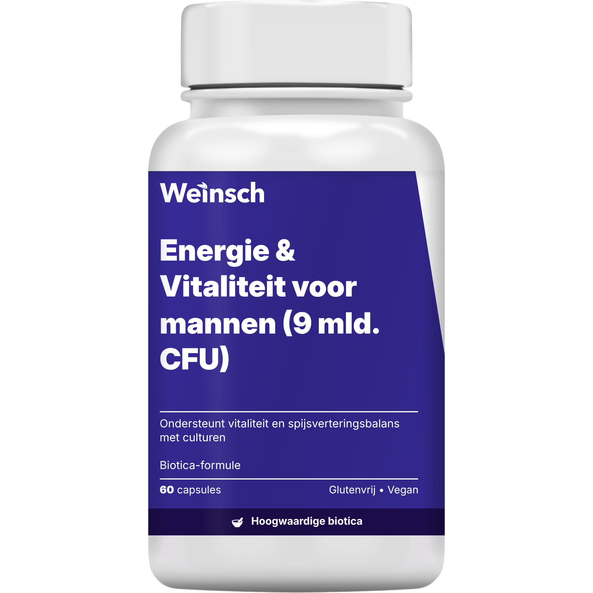 Energie & Vitaliteit voor mannen (9 mld. CFU)